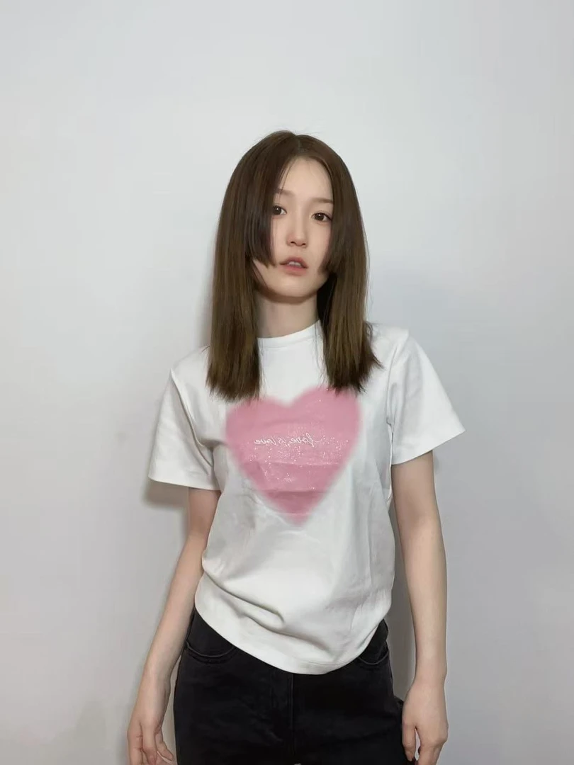 【小爱】简约爱心短袖