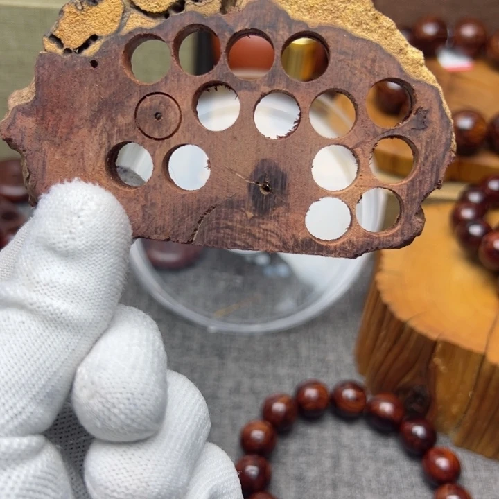 木海南红降藕片随机