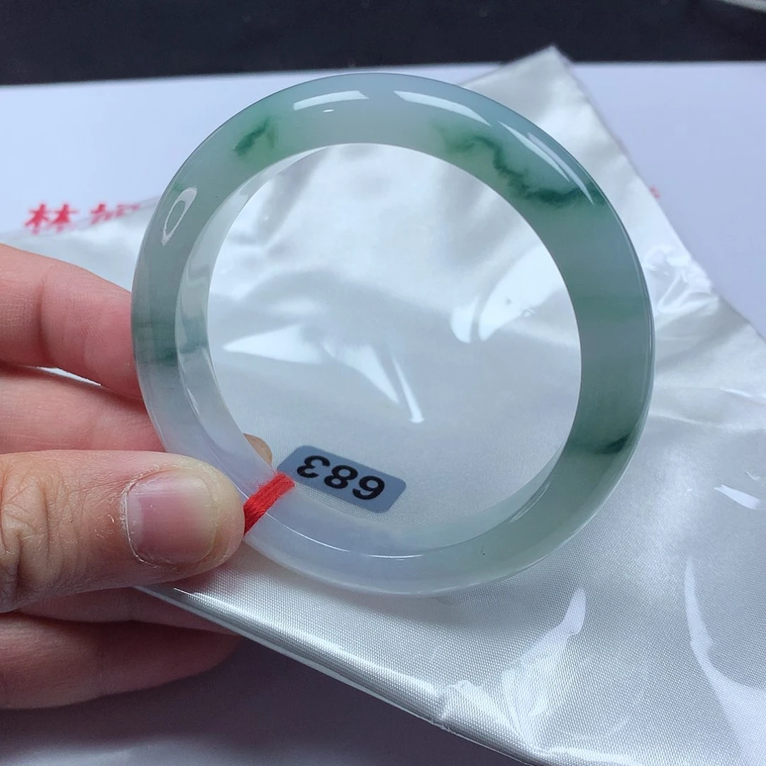 翡翠手镯未镶嵌54正圈