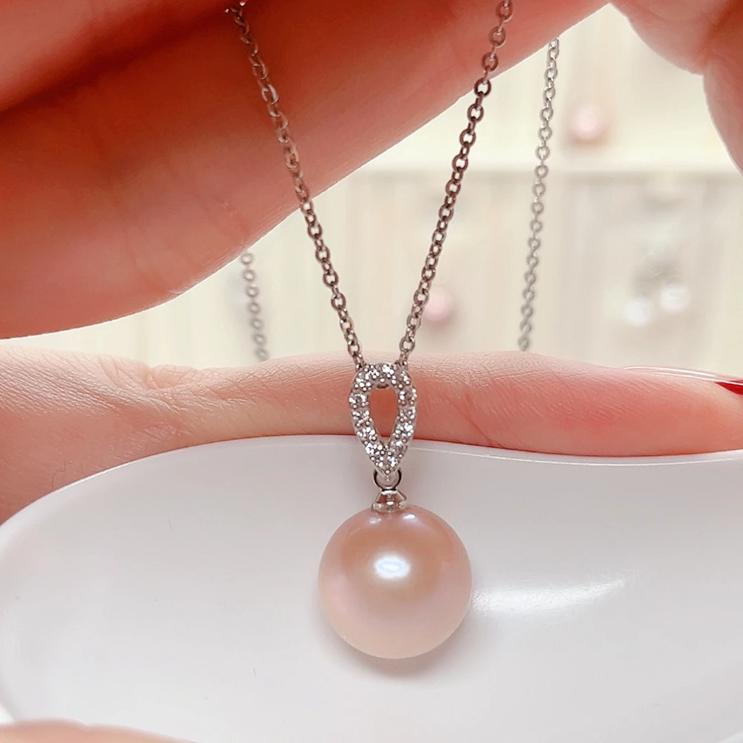 淡水珍珠合金吊坠(赠链)