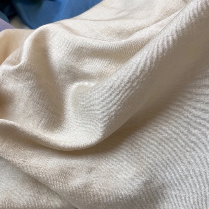 杏色棉麻2.5米。