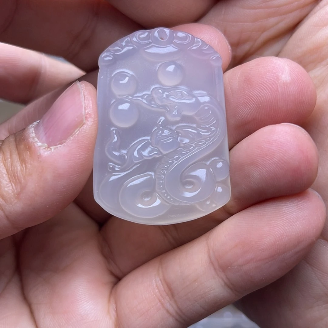 【闪购商品】玛瑙/玉髓挂件未镶嵌夜*痕