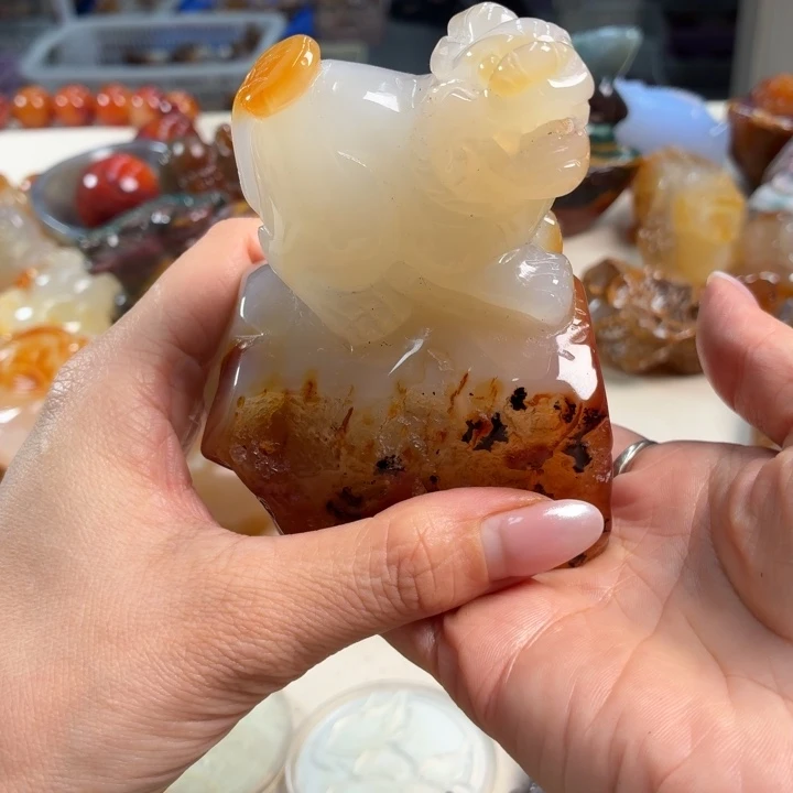 未镶嵌吊坠(不含链)玛瑙/玉髓