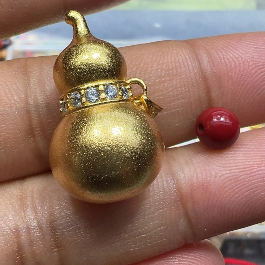 南红玛瑙银S925镀金镶嵌颈饰