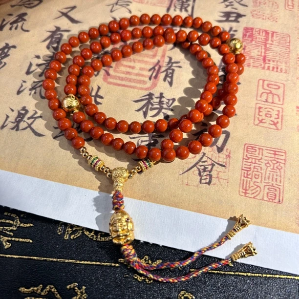 南宫北苑｜保山锦红DIY项链