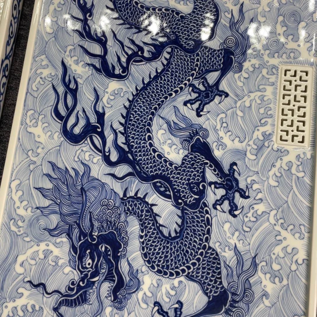 海***川景德镇陶瓷手工手绘