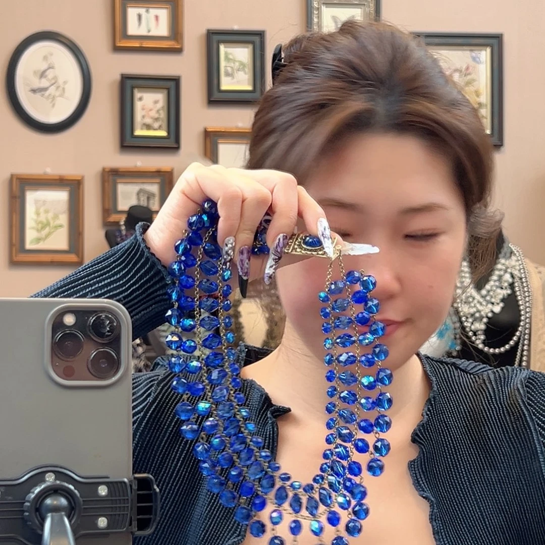 幽***幽玻璃颈饰编号323 项链