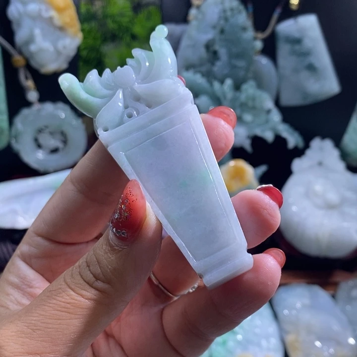 【闪购商品】颈饰未镶嵌翡翠印章