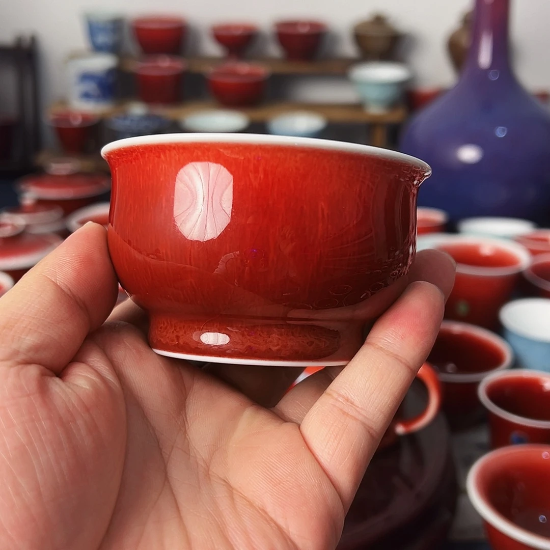 景德镇陶瓷原矿郎红茶具