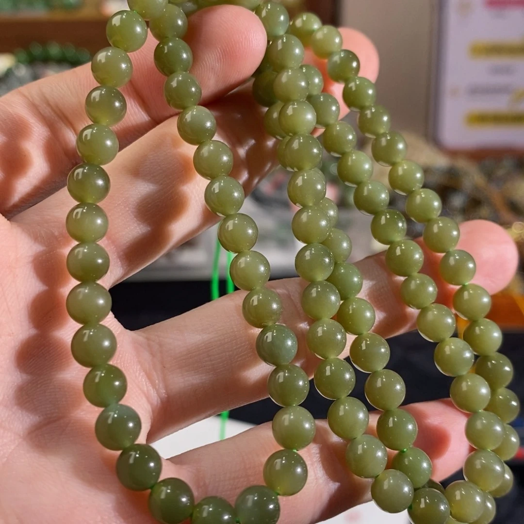 和田玉手链未镶嵌