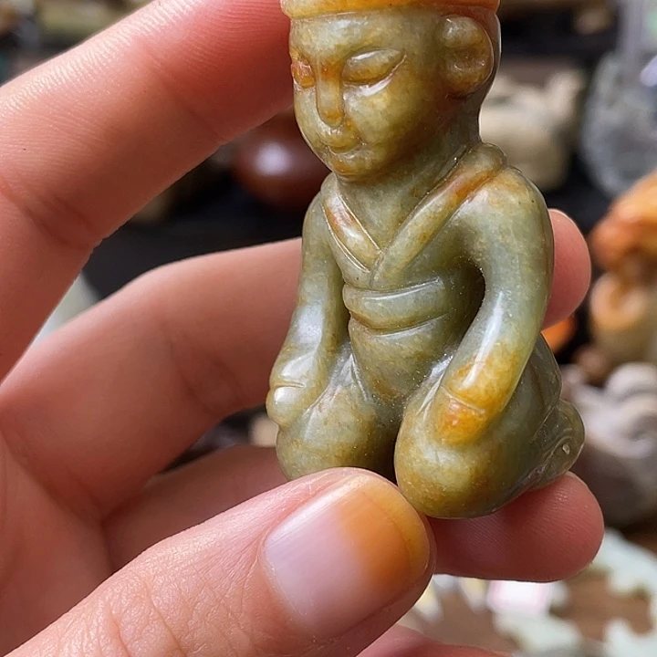 和田玉（糖玉）未镶嵌颈饰
