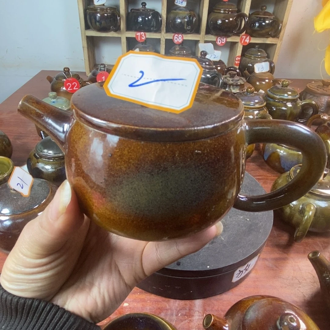 陶W****g建水紫陶汉瓦壶