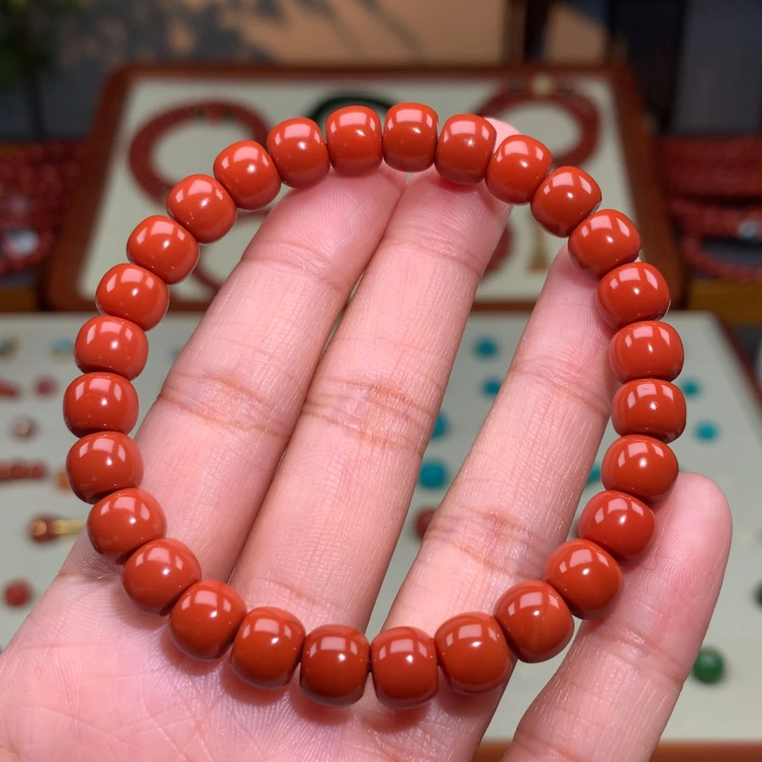 南红玛瑙颈饰未镶嵌