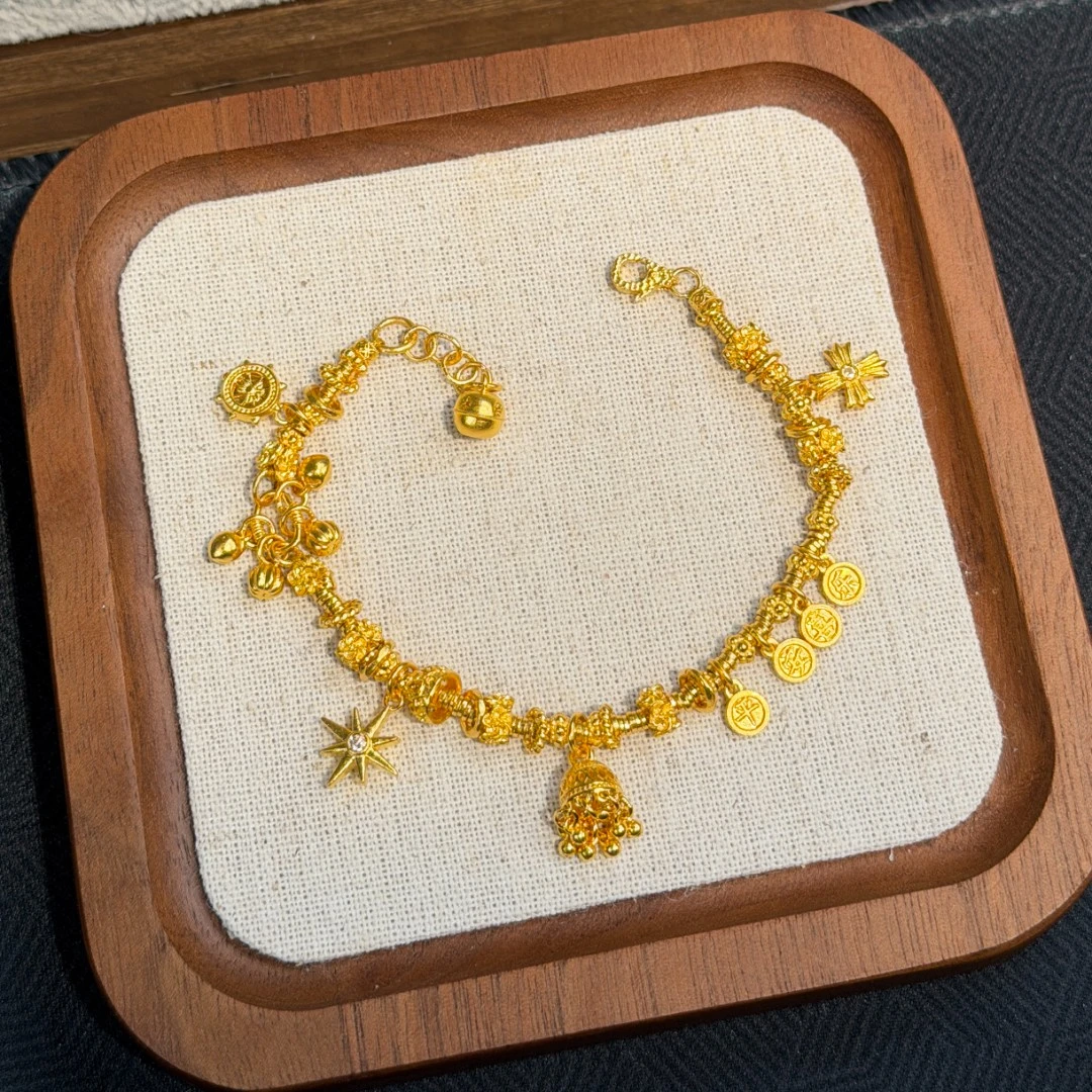 ★现货★足金999秋季DIY手串搭配合计23.57g多退少补-拍前联系