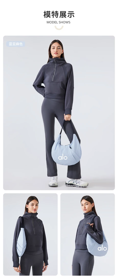 alo yoga运动包运动包男女跨包旅行便携单肩包大容量腰包手提包