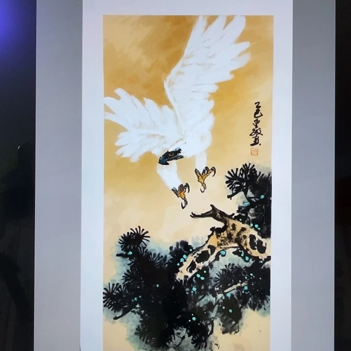 国画张圣敏先生纯手绘作品