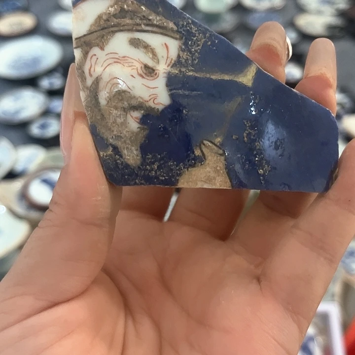 瓷片瓷片茶托喝茶非常不错