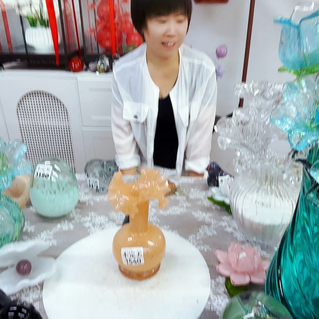 琉璃花瓶花器艺术品