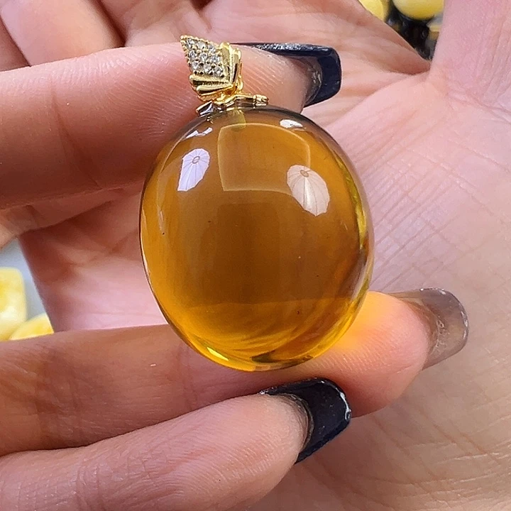 蜜蜡颈饰未镶嵌蜜蜡