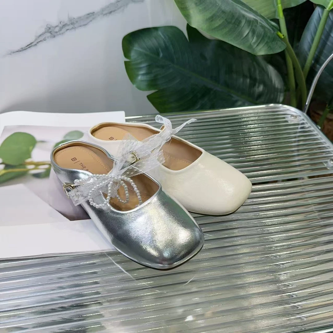 夏休闲款法式拖鞋女新款配裙子仙女风拖鞋2027