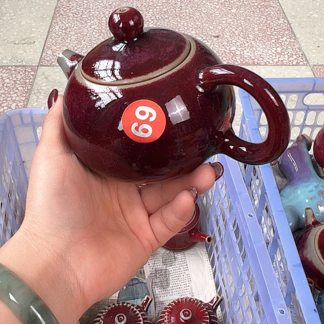 摆件郑家钧窑摆件微