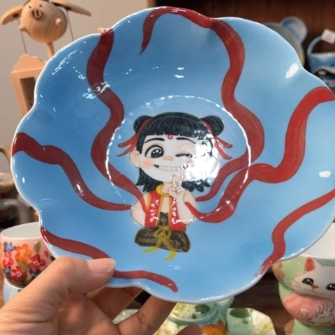 炉景德镇釉下手绘陶瓷