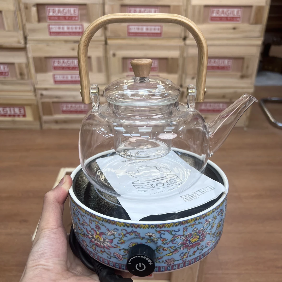 【闪购商品】珐琅彩煮茶壶家用套装