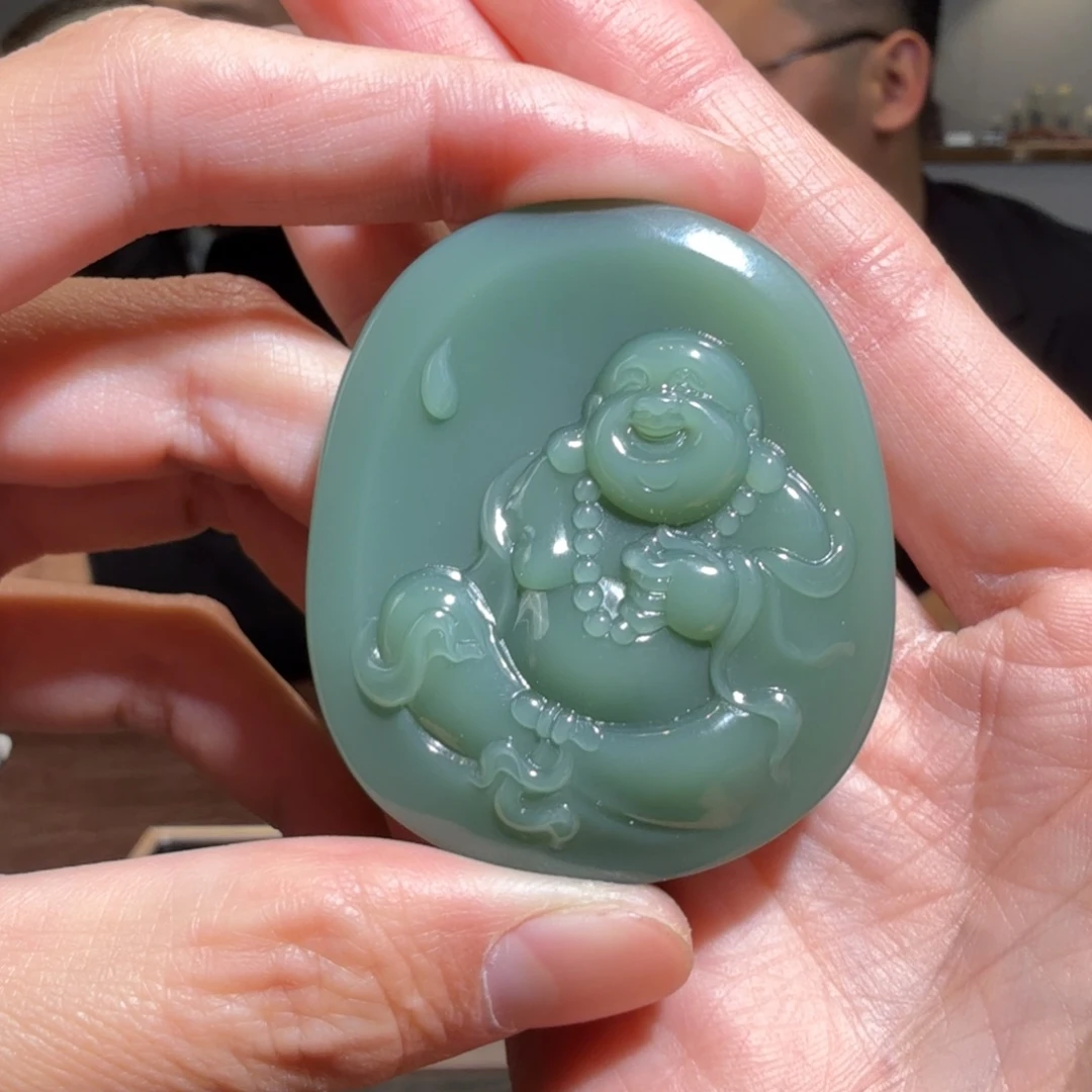 和田玉未镶嵌颈饰1229刘洋代购不退