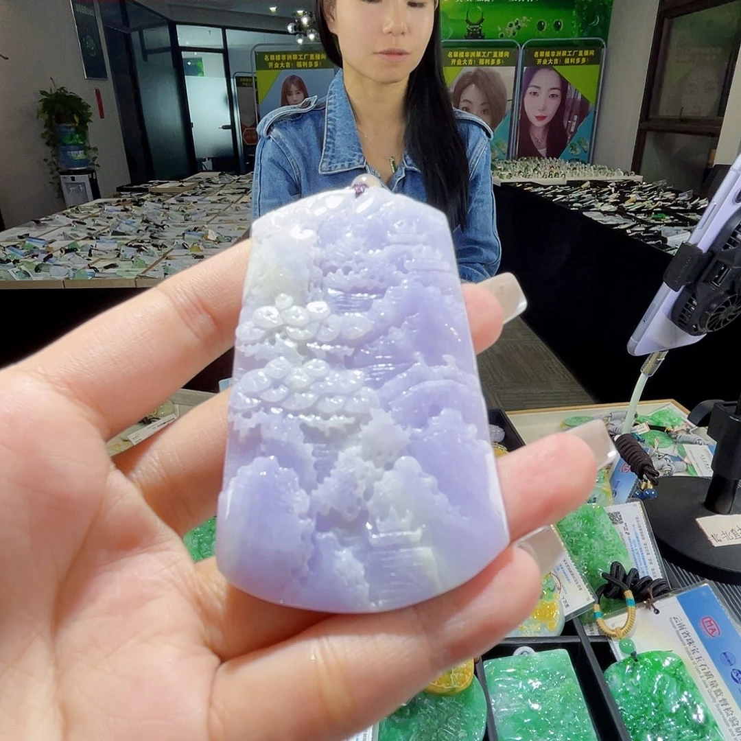 颈饰未镶嵌翡翠一