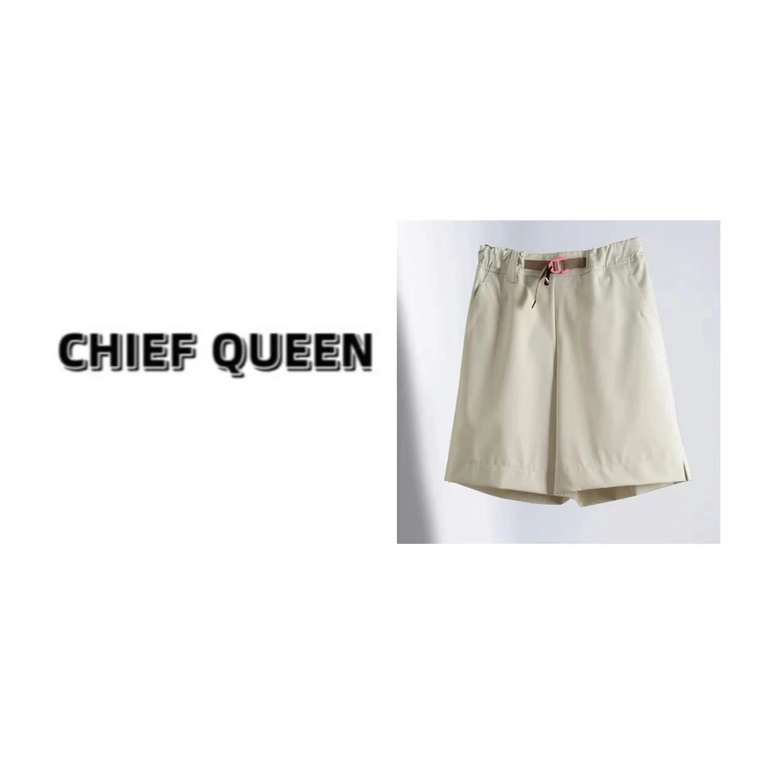 （m/c休闲短裤）中长腰带短裤男女同款0939