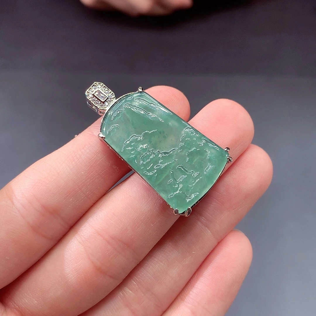 翡翠戒指未镶嵌翡翠