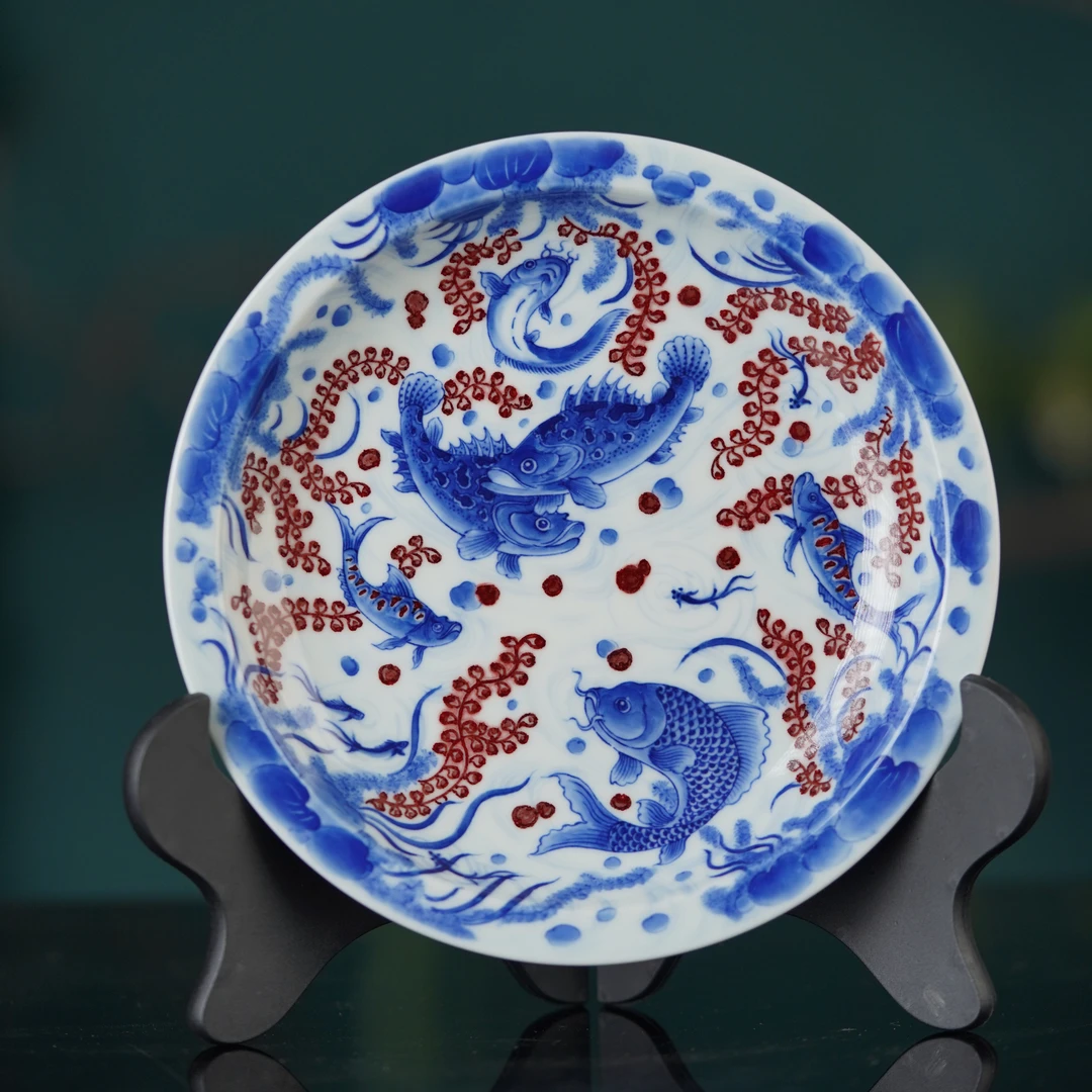 永明尚玩永明尚玩宋画鱼壶承景德镇陶瓷高端茶具包邮