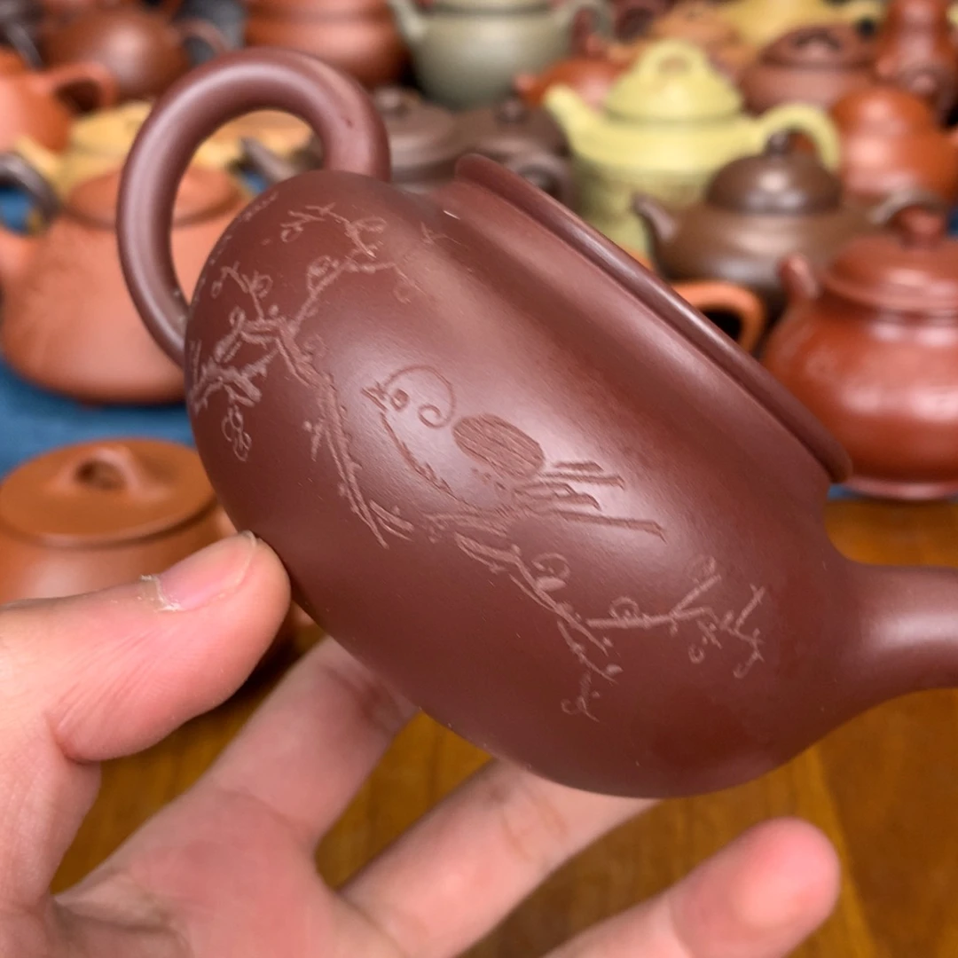 紫砂茶杯原矿紫砂