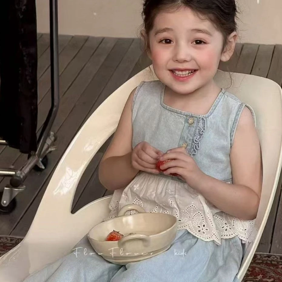 【三号链接】【各大品牌，尺码听主播推荐】夏季韩版时尚休闲女童套装