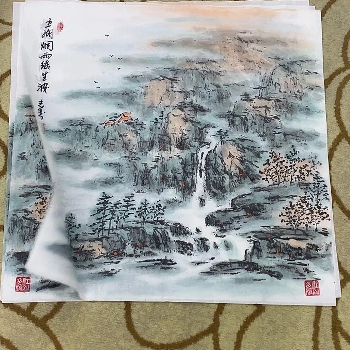 国画杨志杰四尺斗方艺