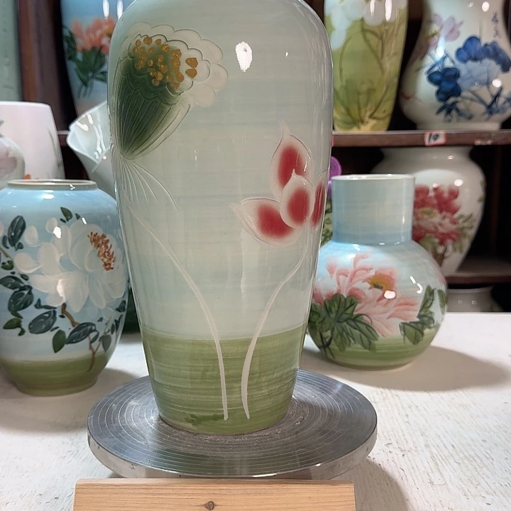 大萝卜油画雕刻新款新款陶瓷陶瓷