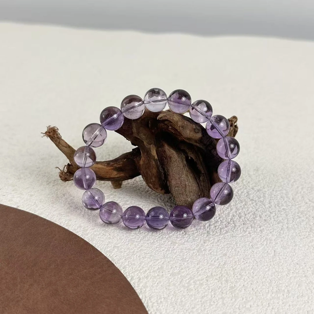 【太阳严选】玻利维亚紫水晶单圈手串（天然珠宝多样性发其一）