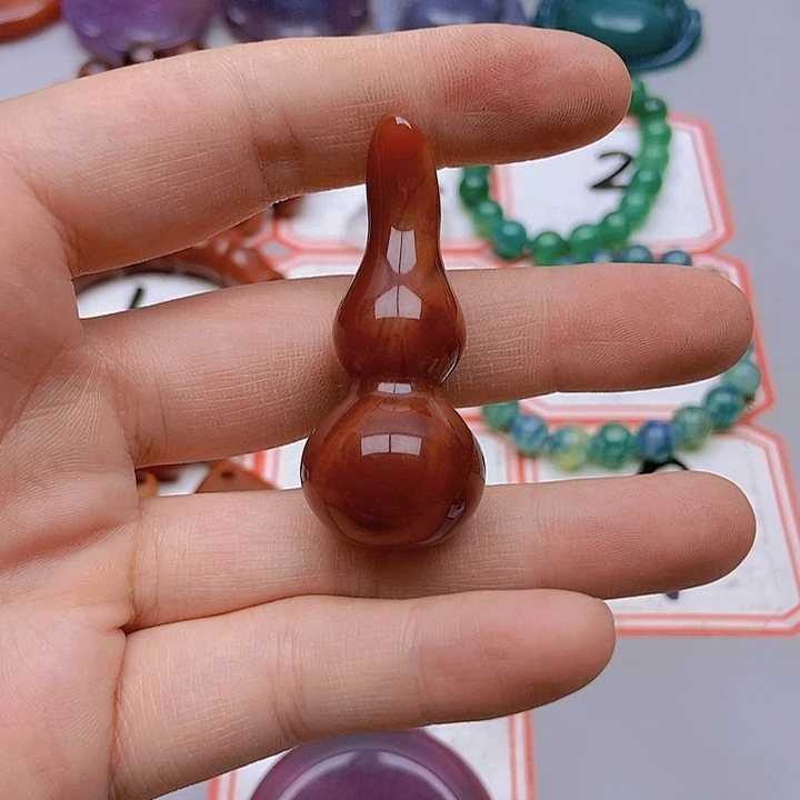 【闪购商品】玛瑙/玉髓未镶嵌珠宝半成品了*
