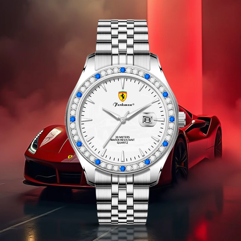 Ferhmen联名限量款超经典奢华男士自动腕表F8450-G