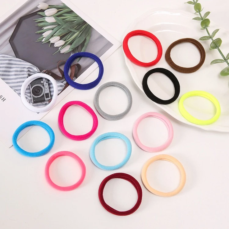 基础日韩成人发绳甜美风高弹力成人时尚OL韩版发圈头绳女