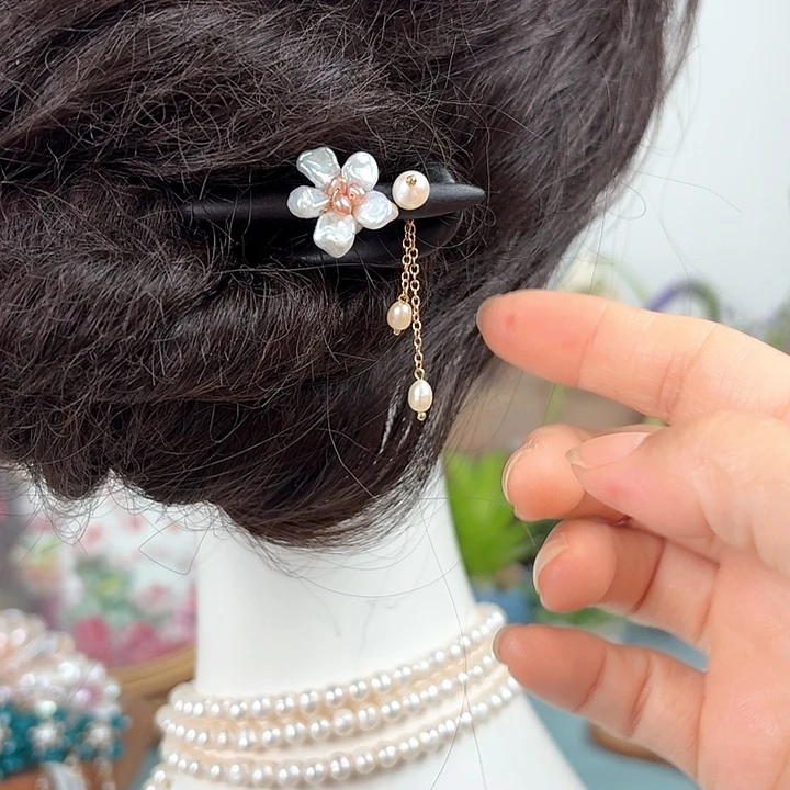 发饰未镶嵌淡水珍珠