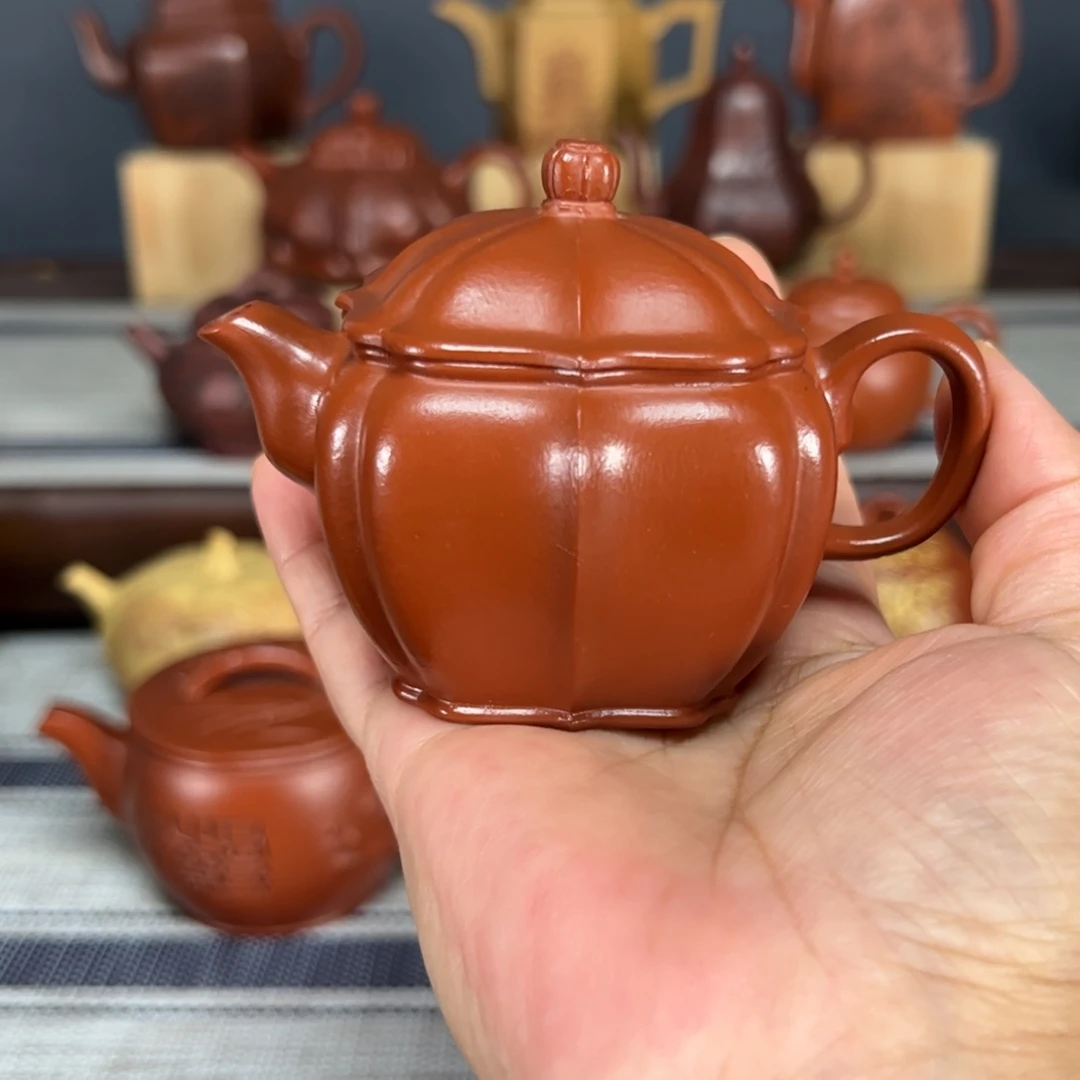 茶壶紫砂正***3筋纹汉瓦