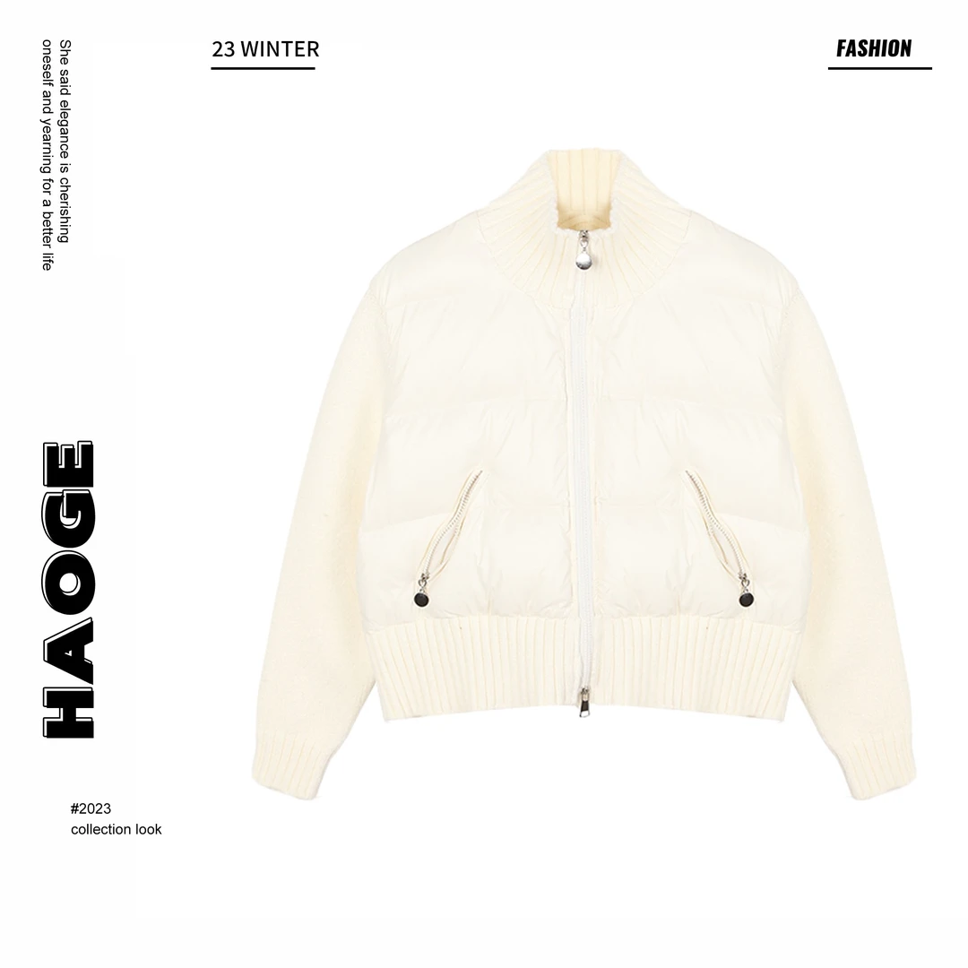 【大潘优品】练习生D3YRF8888A‘白鸭绒羽绒服预莫奈花园风