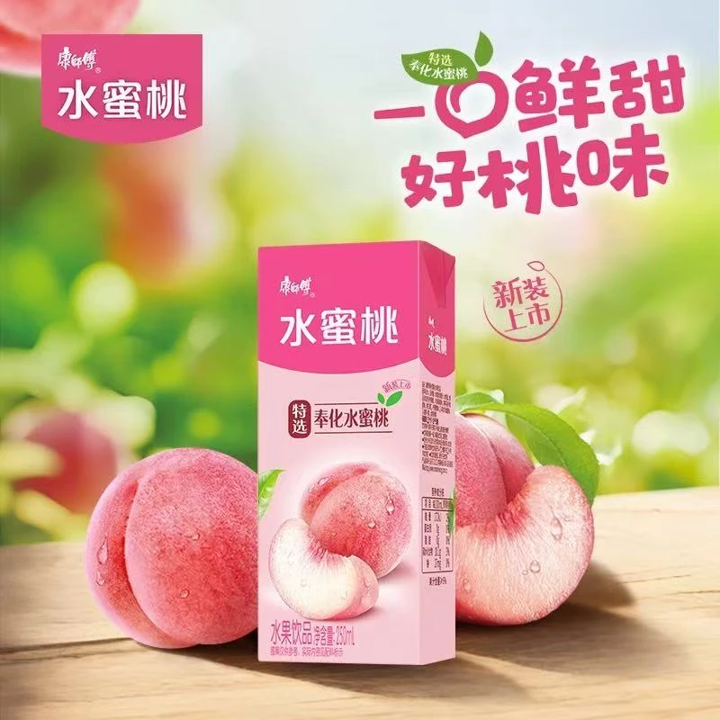 【小时达】康师傅盒装水蜜桃味