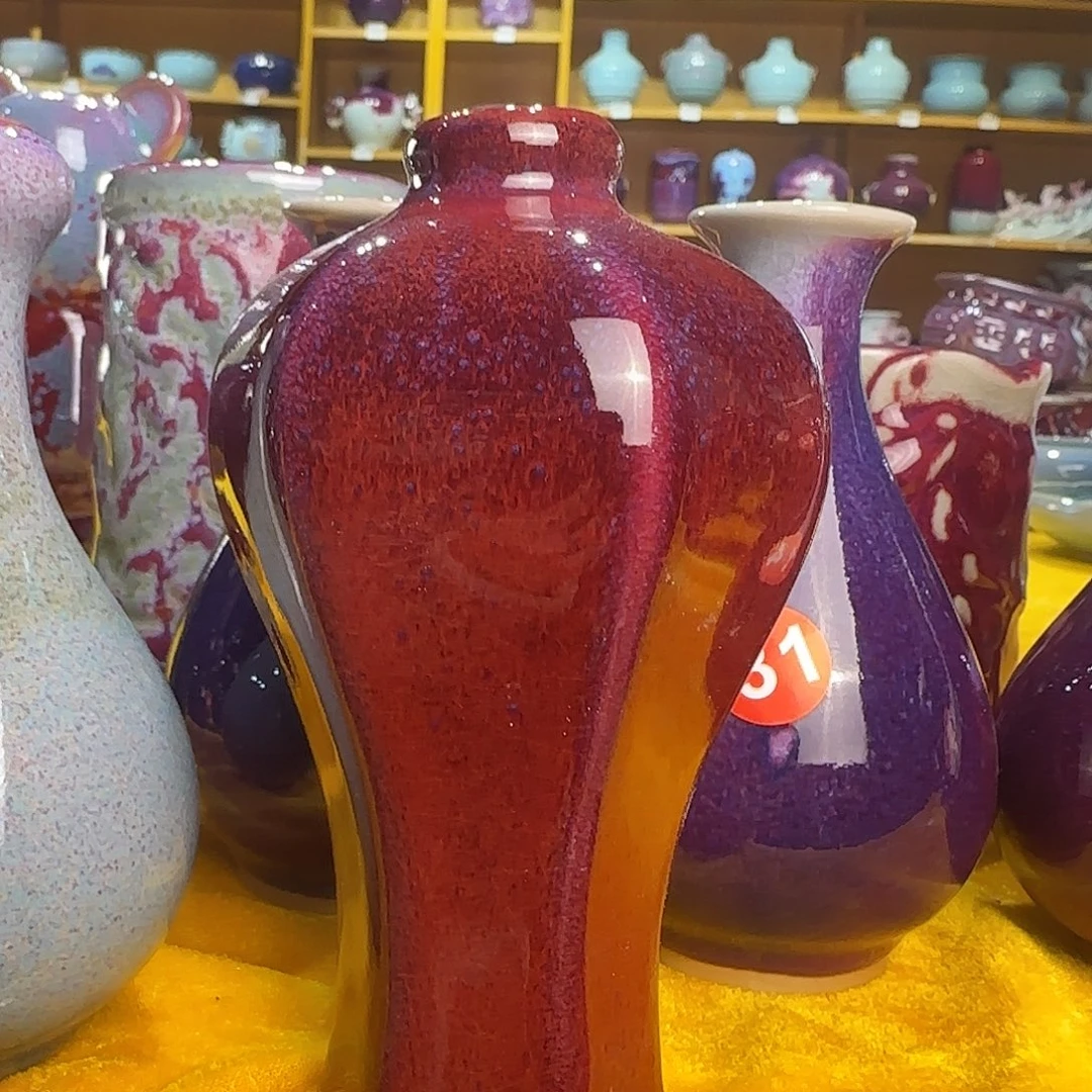 陶摆件郑家钧窑摆件