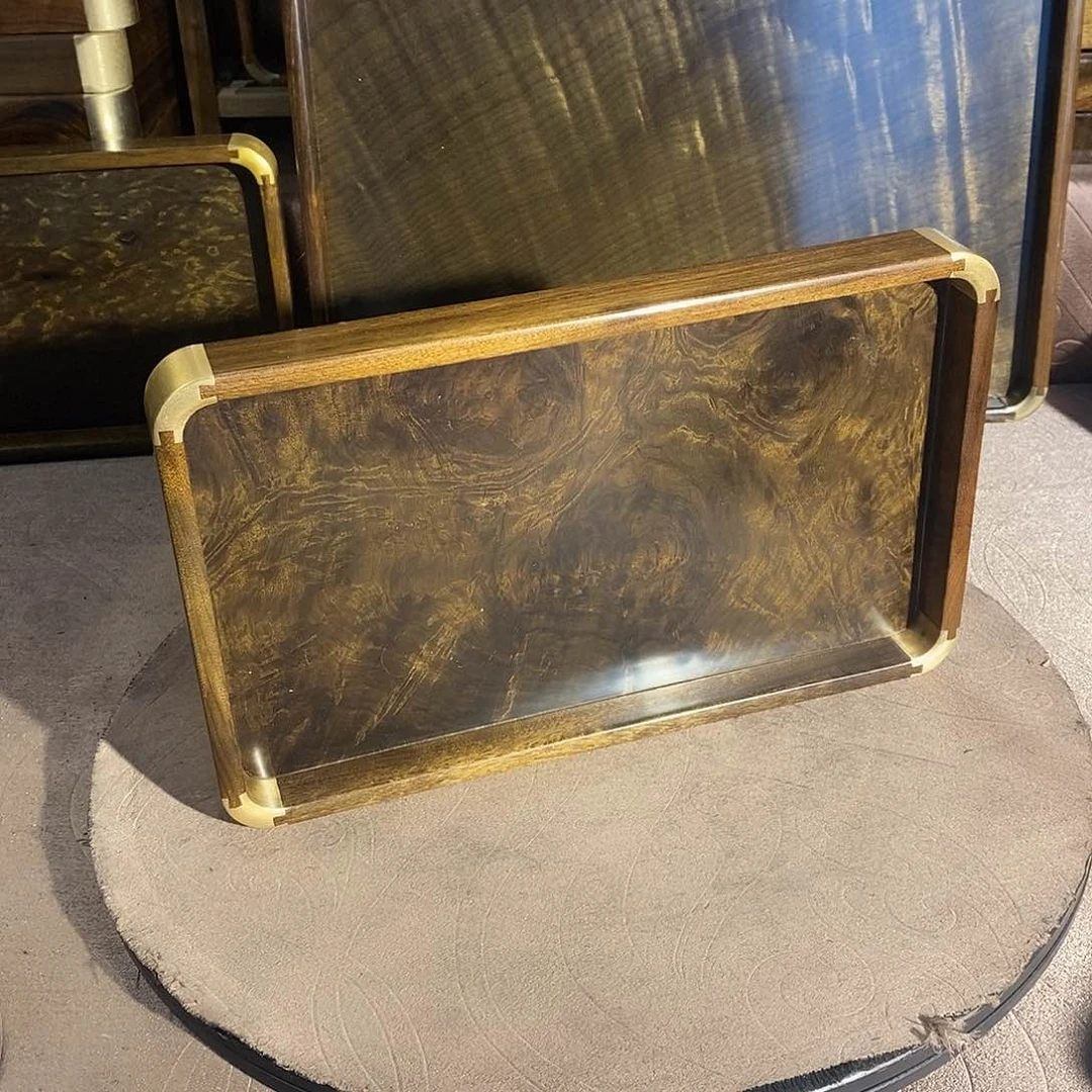 金丝楠山*金丝楠木文盘