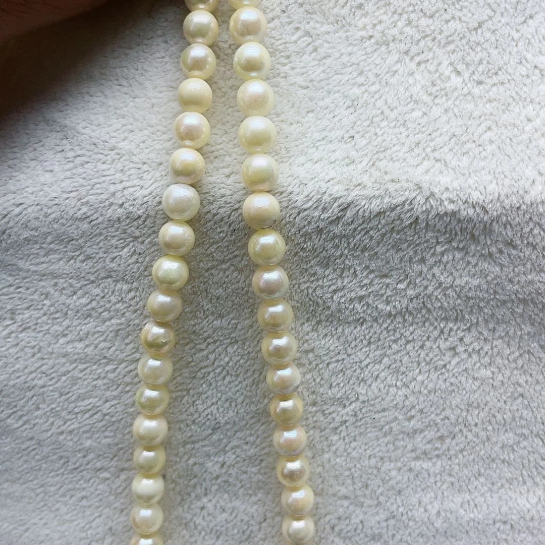 海水珍珠颈饰银S925镶嵌