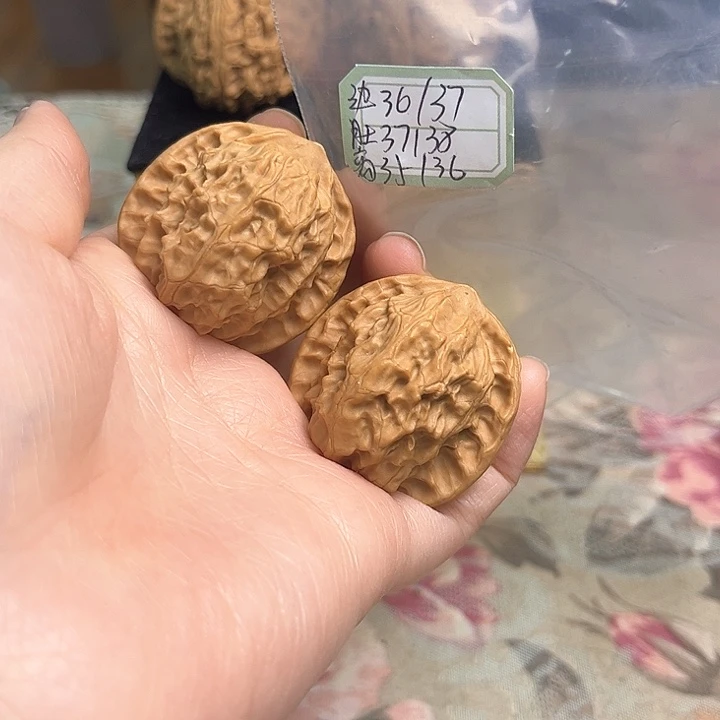 文玩核桃把件野狼