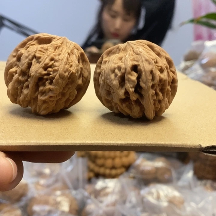 文玩核桃把件40.5驴打滚小众天残脚