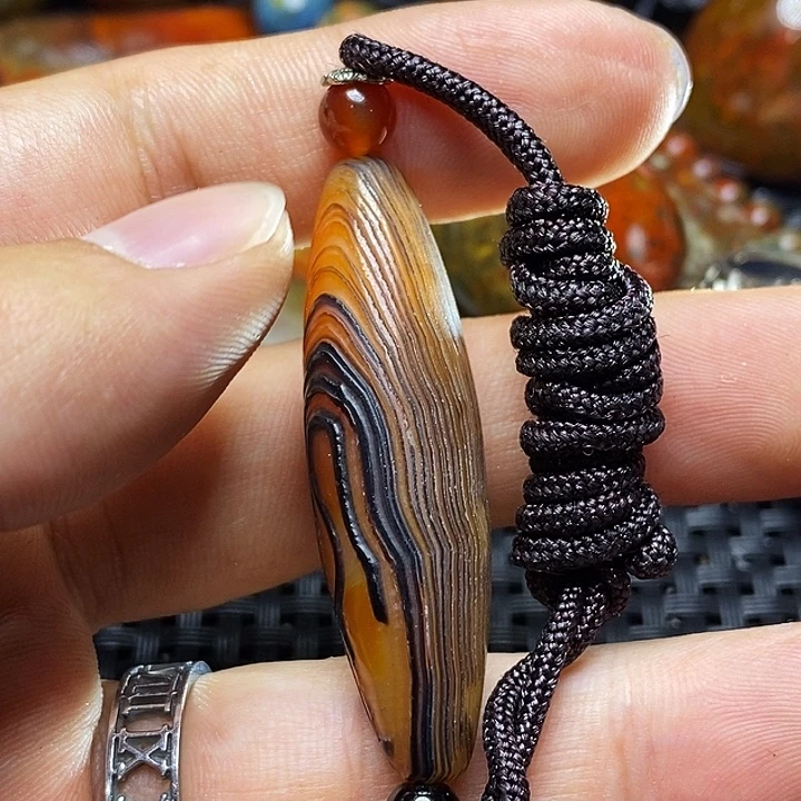 我***夫玛瑙/玉髓未镶嵌颈饰